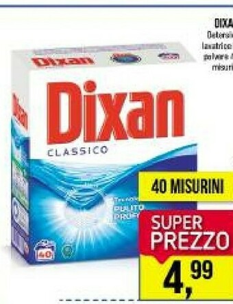 Caddy's Dixan Detersivo in polvere offerta