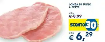 Esselunga Esselunga Lonza Di Suino A Fette offerta