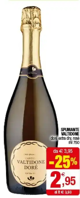 Iperal Valtidone Spumante Rose offerta