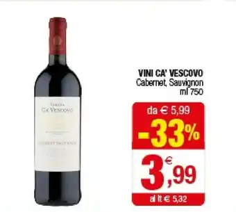 Ca' Vescovo Vini Cabernet