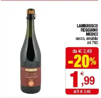 Reggiano Medici Lambrusco