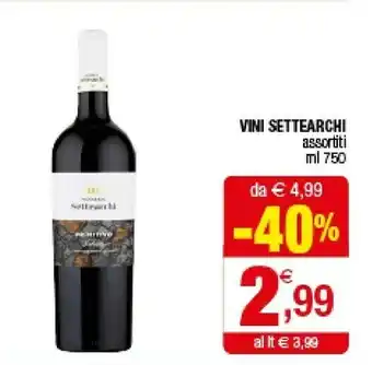 Iperal Settearchi Vini offerta