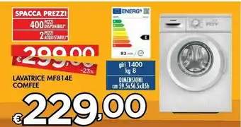Bennet Comfeè Lavatrice offerta