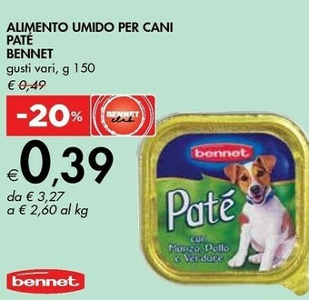 Bennet Cibo per cani offerta
