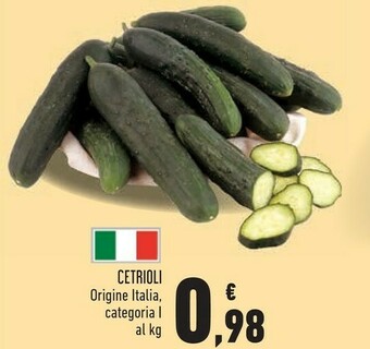 Conad Cetrioli offerta