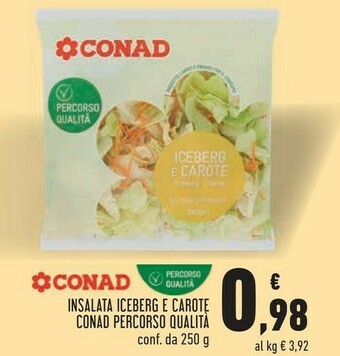 Conad Conad - Iceberg E Carote 250 G(ml) offerta