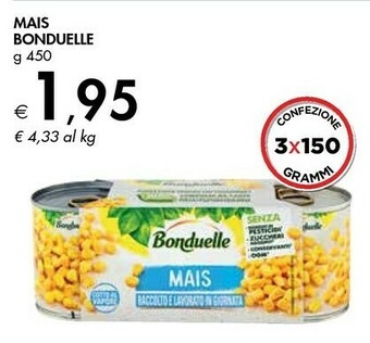 Bennet Bonduelle Mais offerta