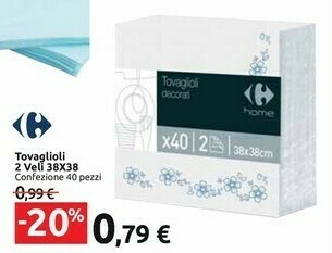 Carrefour Market Carrefour Tovaglioli offerta