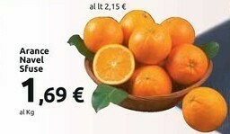 Carrefour Market Arance Navel offerta