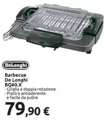 Carrefour De Longhi Bistecchiera elettrica offerta