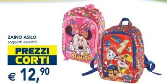 Esselunga Zaino Asilo Soggetti Assortiti offerta