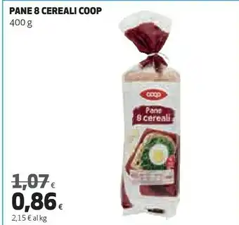 Coop Coop - Pane 8 Cereali 400 G(ml) offerta