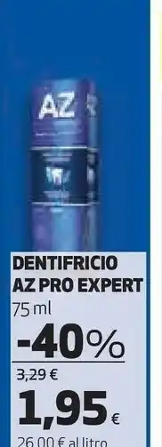 Coop Az Dentifricio Pro Expert 75ml offerta