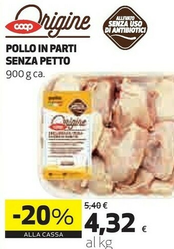 Coop Coop - Petto A Fette Sottili Di Pollo Origine offerta