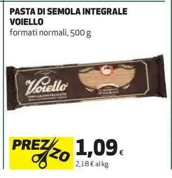 Coop Voiello Pasta Di Semola Integrale Spaghetti 500 G offerta