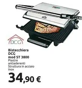 Carrefour Dcg Bistecchiera ST 3800 offerta