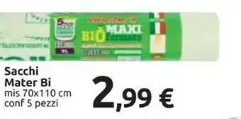 Carrefour Master Bi Sacchi offerta