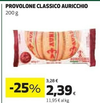 Coop Auricchio Provolone Classico offerta