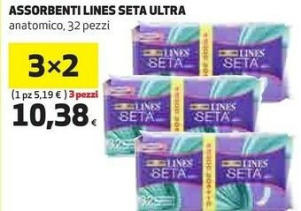 Coop Lines Assorbenti offerta
