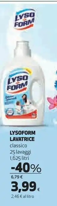 Coop Lysoform Lavatrice Classico offerta