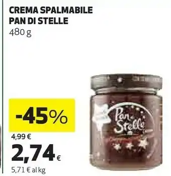 Coop Mulino Bianco Crema Spalmabile Pan Di Stelle offerta