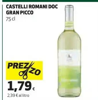Coop Castelli Romani Doc Gran Picco offerta