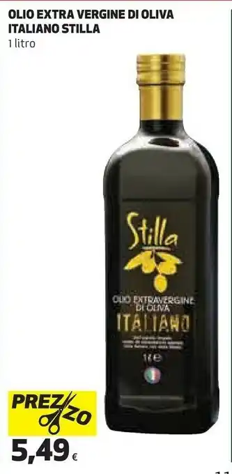 Coop Stilla Olio Extra Vergine Di Oliva Italiano 1 Litro offerta