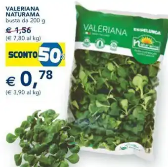 Esselunga Naturama Valeriana 200 g offerta