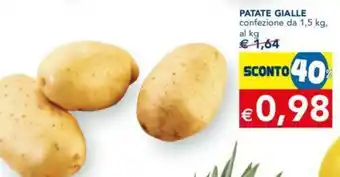 Esselunga Patate Gialle 1,5 kg offerta