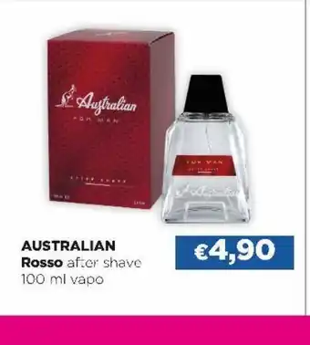 Acqua & Sapone Australian rosso after shave 100ml vapo offerta