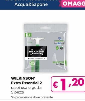 Acqua & Sapone Rasoio usa e getta wilkinson offerta