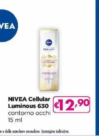 Acqua & Sapone Contorno occhi nivea 15ml offerta