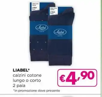 Calzini cotone lungo o corto 2 paia