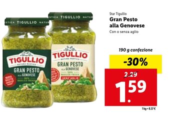 Lidl Star Tigullio Gran Pesto Alla Genovese 190 g confezione offerta