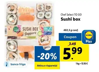 Chef Select To Go Sushi Box 462,5 g conf.