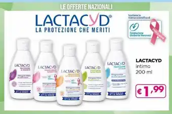 Acqua & Sapone Igiene intima lactacyd 200ml offerta