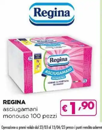Acqua & Sapone Asciugamani regina 100 pezzi offerta