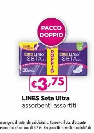 Acqua & Sapone Assorbenti assortiti lines seta ultra offerta