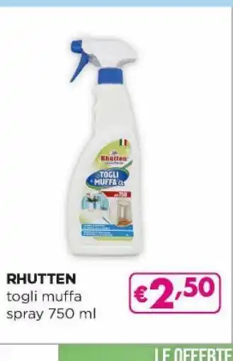 Togli muffa spray 750ml rhutten