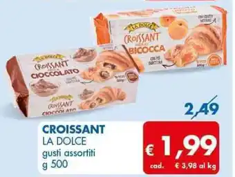 MD Discount La Dolce Croissant g 500 offerta