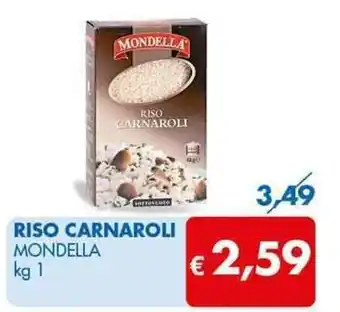 MD Discount Mondella Riso Carnaroli kg 1 offerta