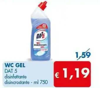MD Discount Dat 5 WC Gel ml 750 offerta