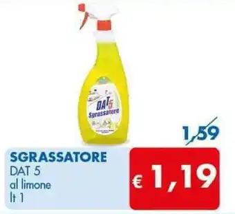 MD Discount Dat 5 Sgrassatore lt 1 offerta