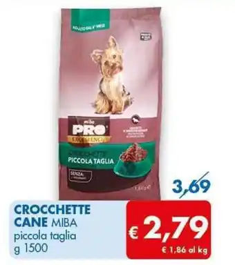 Miba Crocchette Cane g 1500