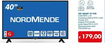 MD Discount Nordmende Sat Smart TV FHD offerta
