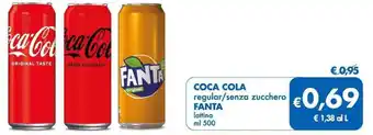 MD Discount Coca Cola, Fanta ml 500 offerta