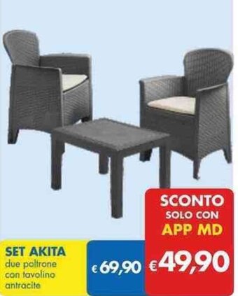 MD Discount Set Akita offerta
