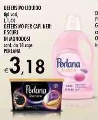 Perlana Detersivo Liquido L 1,44