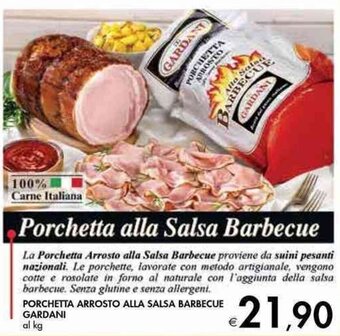Bennet Gardani Porchetta Arrosto Alla Salsa Barbecue offerta