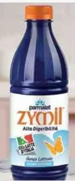 Bennet Parmalat Zymil Latte Parzialmente Scremato Alta Digeribilità L 1 offerta